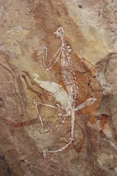Geisterfigur an der Decke